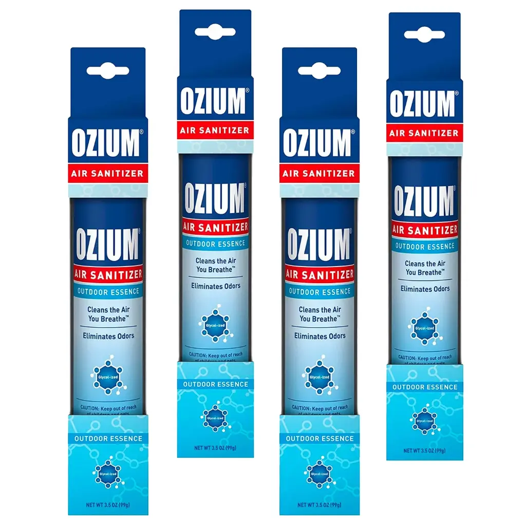 Ozium - Air Sanitizer - Orignal - 3.5 OZ - 4 Pieces