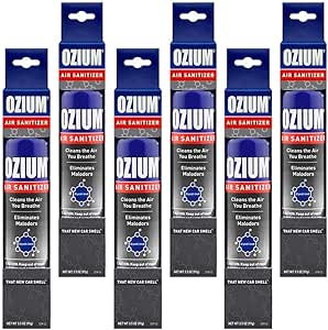 Ozium - Air Sanitizer - That New Car Smell - 0.8 OZ - 6 Pieces