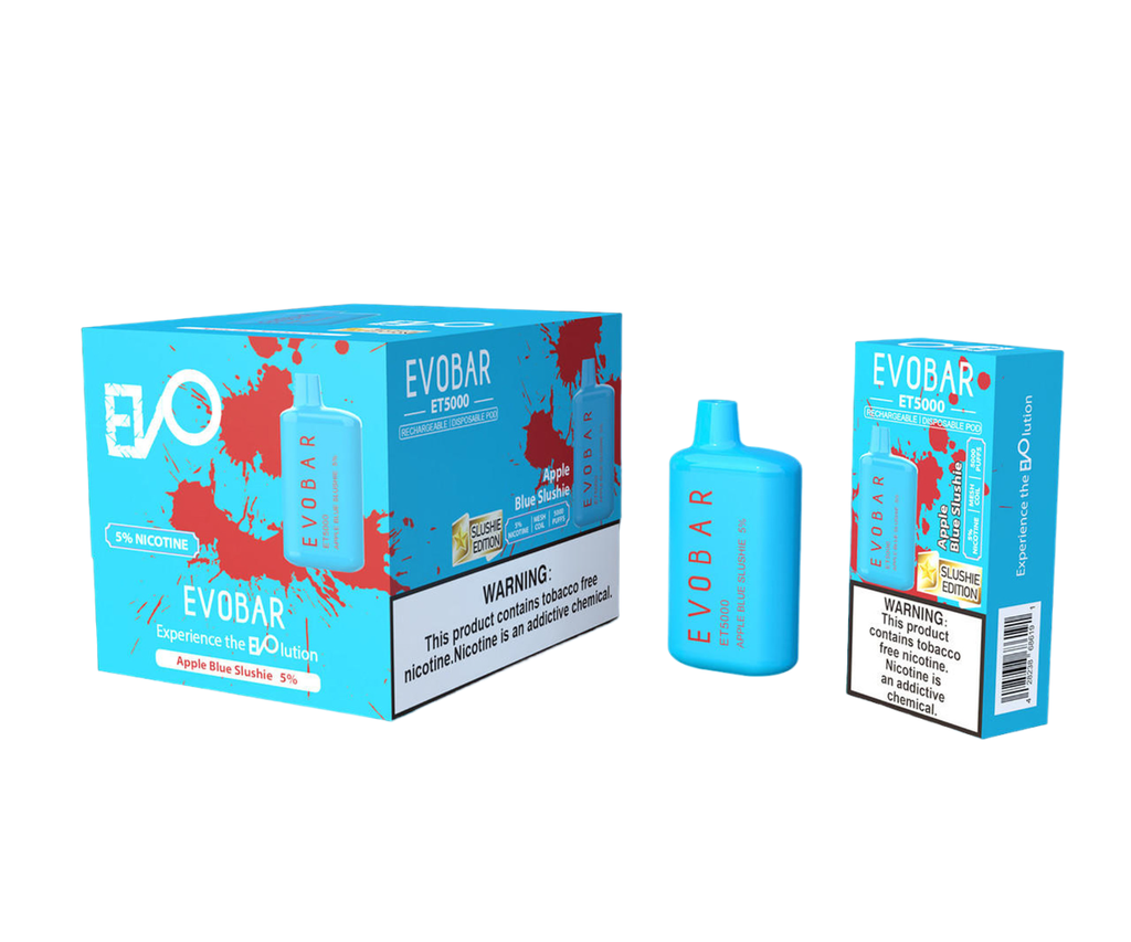 Evo Bar - Slushie Edition - Apple Blue Slushie - 5%