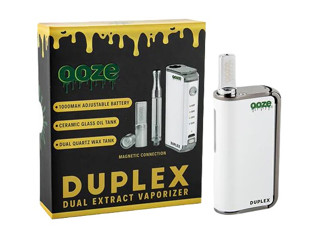 Ooze - Duplex - Dual Extract Vaporizer Kit - White