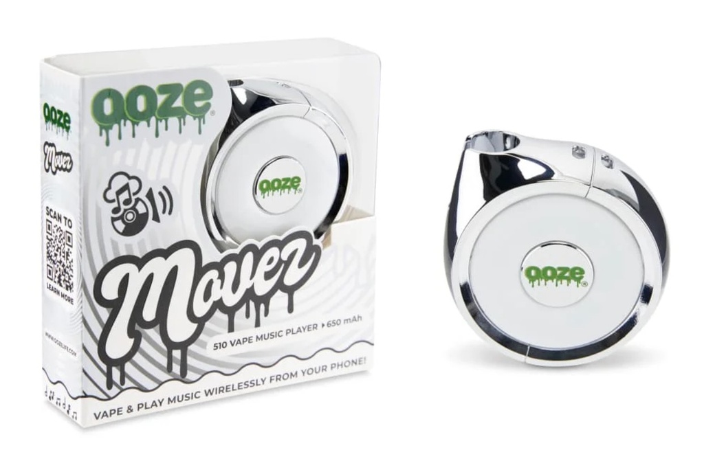 Ooze - Movez - Vape Music Player - Silver