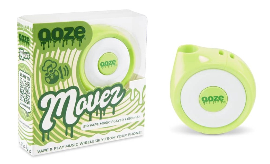 Ooze - Movez - Vape Music Player - Slime Green