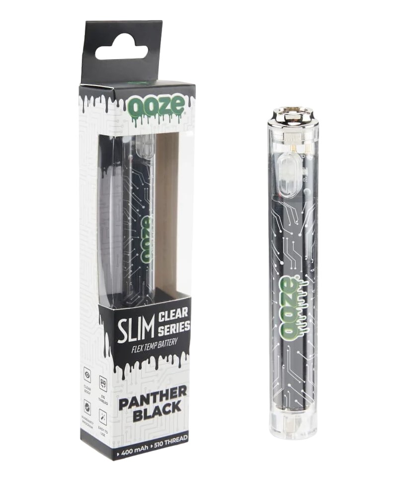 Ooze - Slim - Clear Series - Flex Temp Battery - Panther Black