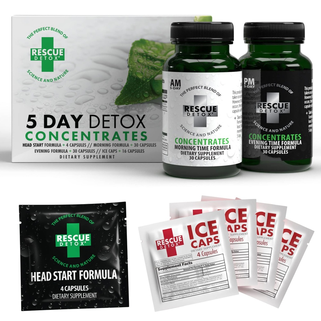 Rescue Detox - 5 Day Detox Concentrates Kit