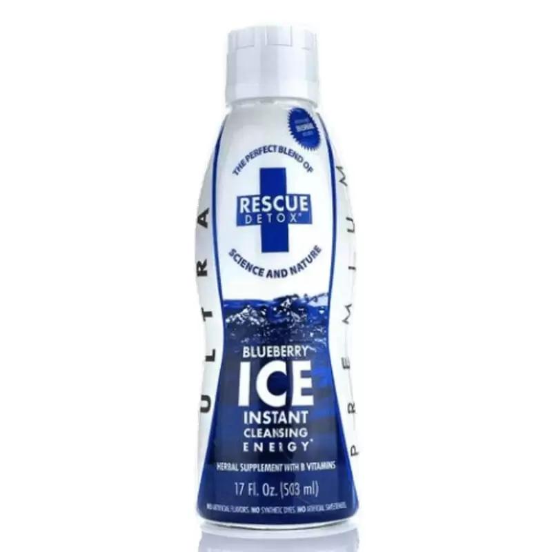 Rescue Detox - Blueberry Ice - 17Fl.Oz