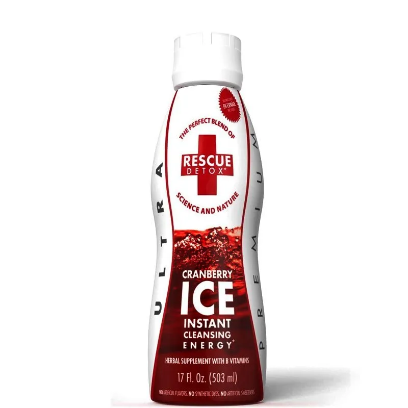 Rescue Detox - Cranberry Ice - 17Fl.Oz