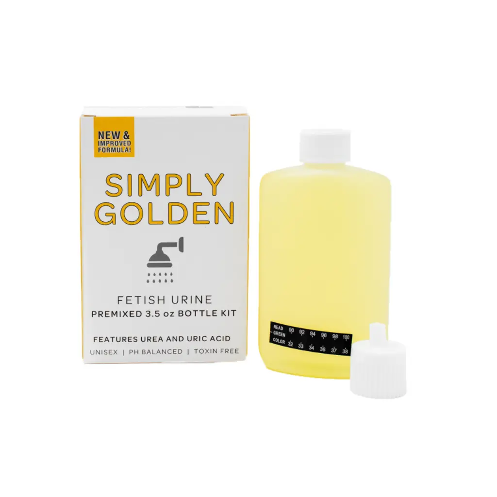 Simply Golden - Fetish Urine - Premixed 3.5 OZ Bottle Kit