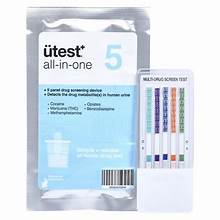 Utest - All-In-One - 5 Panel Drug Screening Device