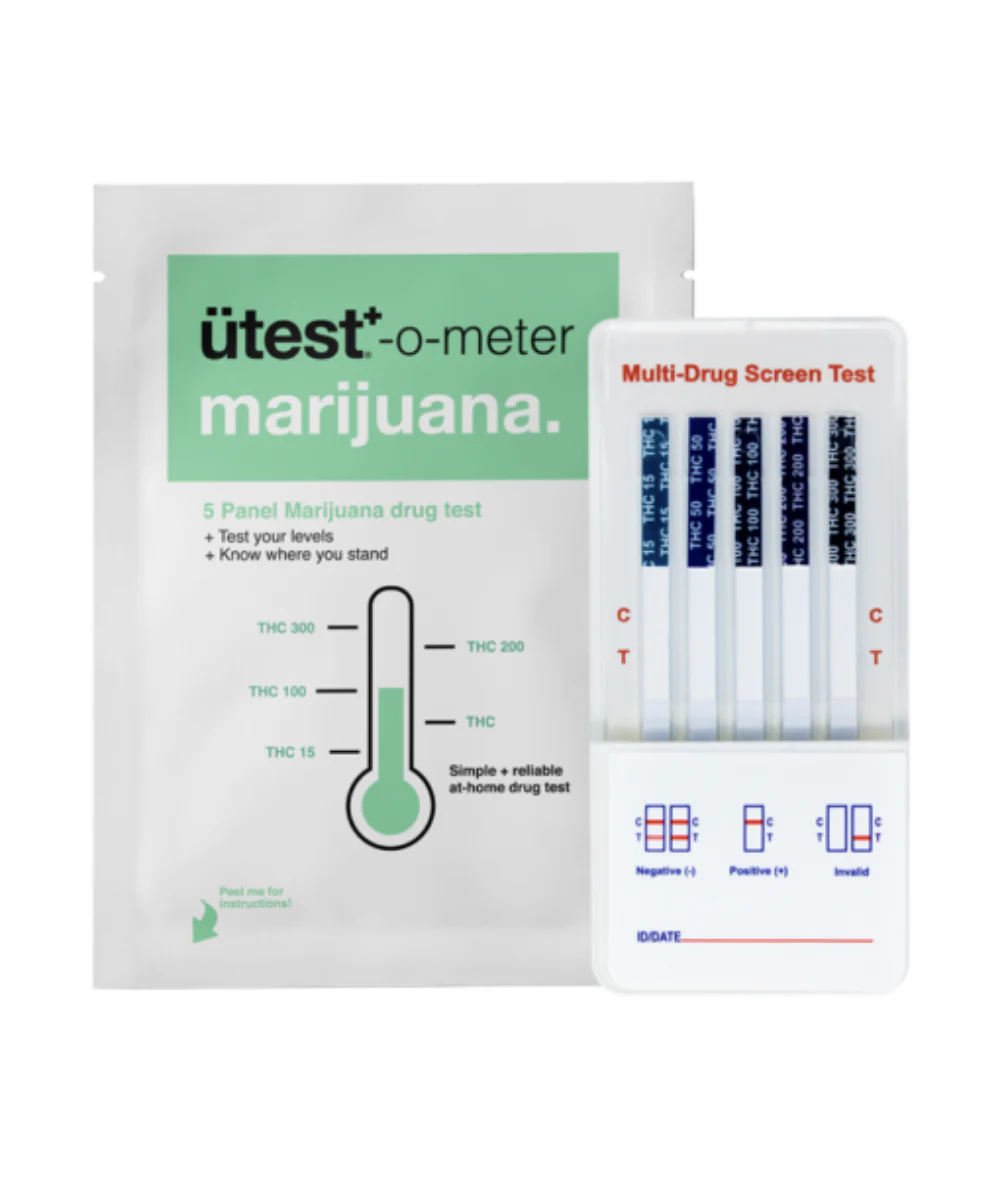 Utest - O-Meter - 5 Panel Marijuana Drug Test