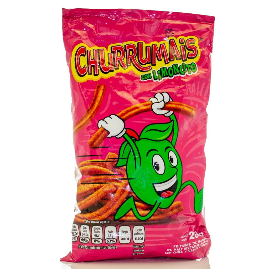 Churrumais - Chili Pepper & Lime Flavor