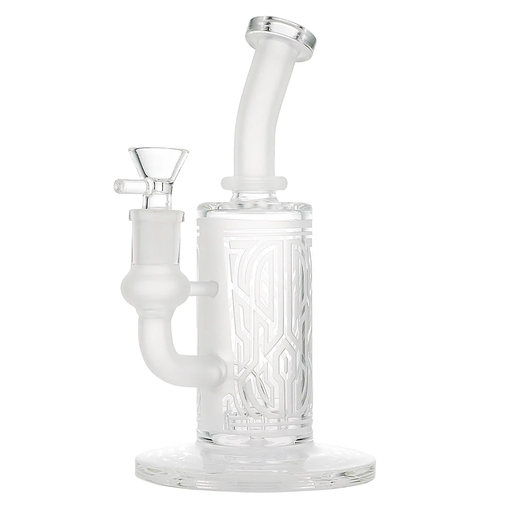 8" Monster - Frosted Waterpipe