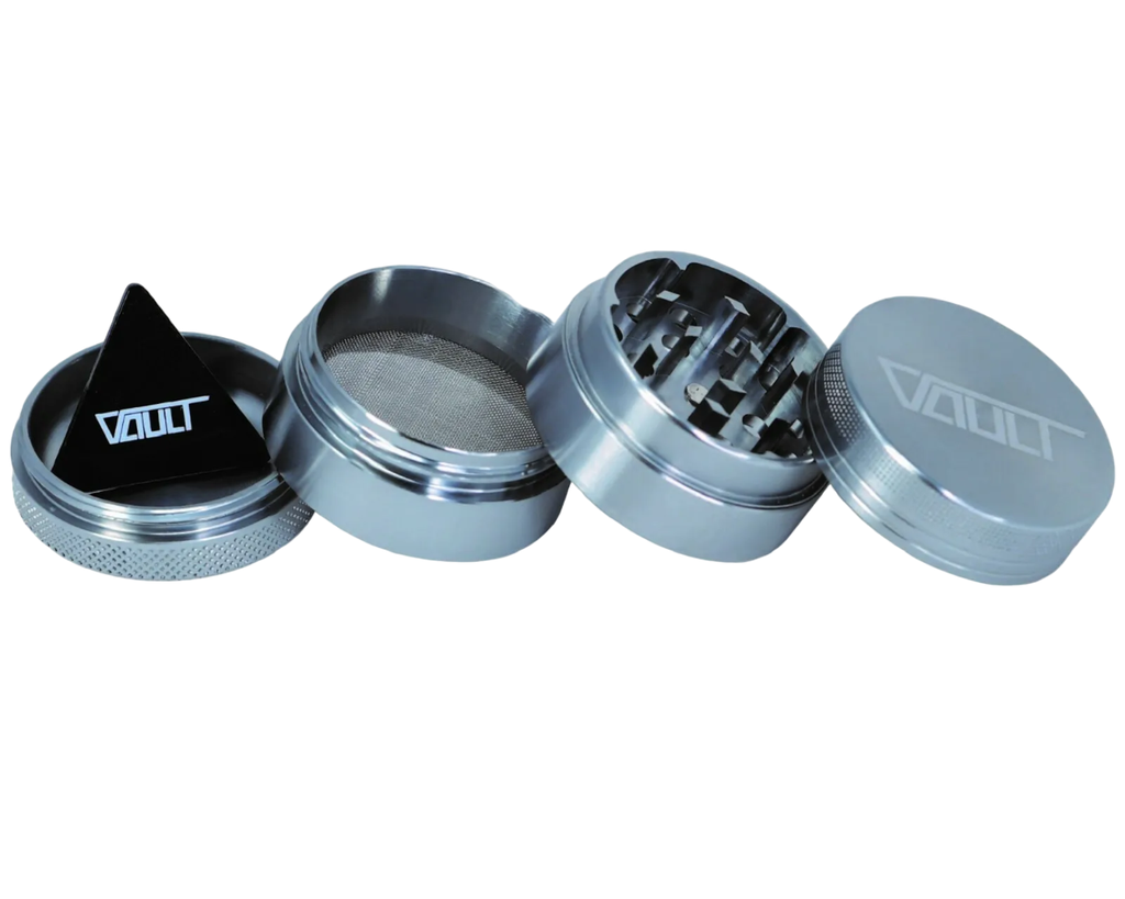 VAULT - 4pc Aluminum Grinder - 40mm - Gun Metal