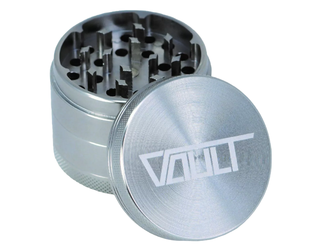 VAULT - 4pc Aluminum Grinder - 50mm - Gun Metal