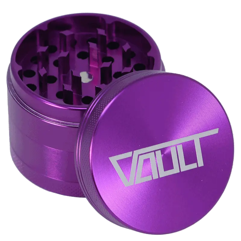 VAULT - 4pc Aluminum Grinder - 63mm - Purple