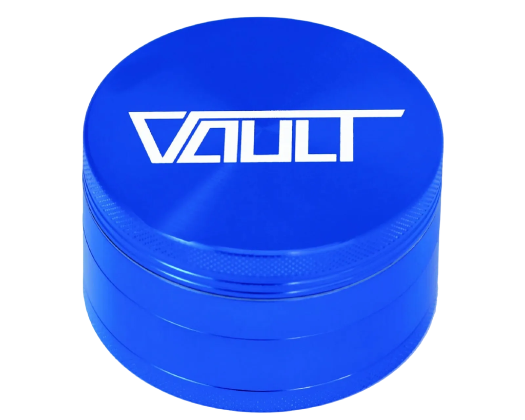 VAULT - 4pc Aluminum Grinder - 75mm - Blue