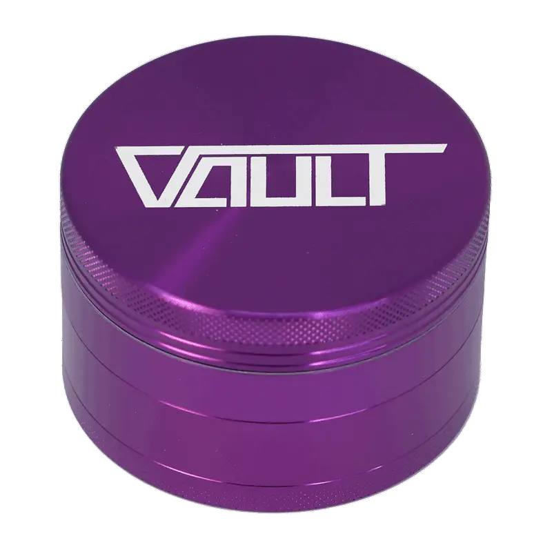 VAULT - 4pc Aluminum Grinder - 75mm - Purple