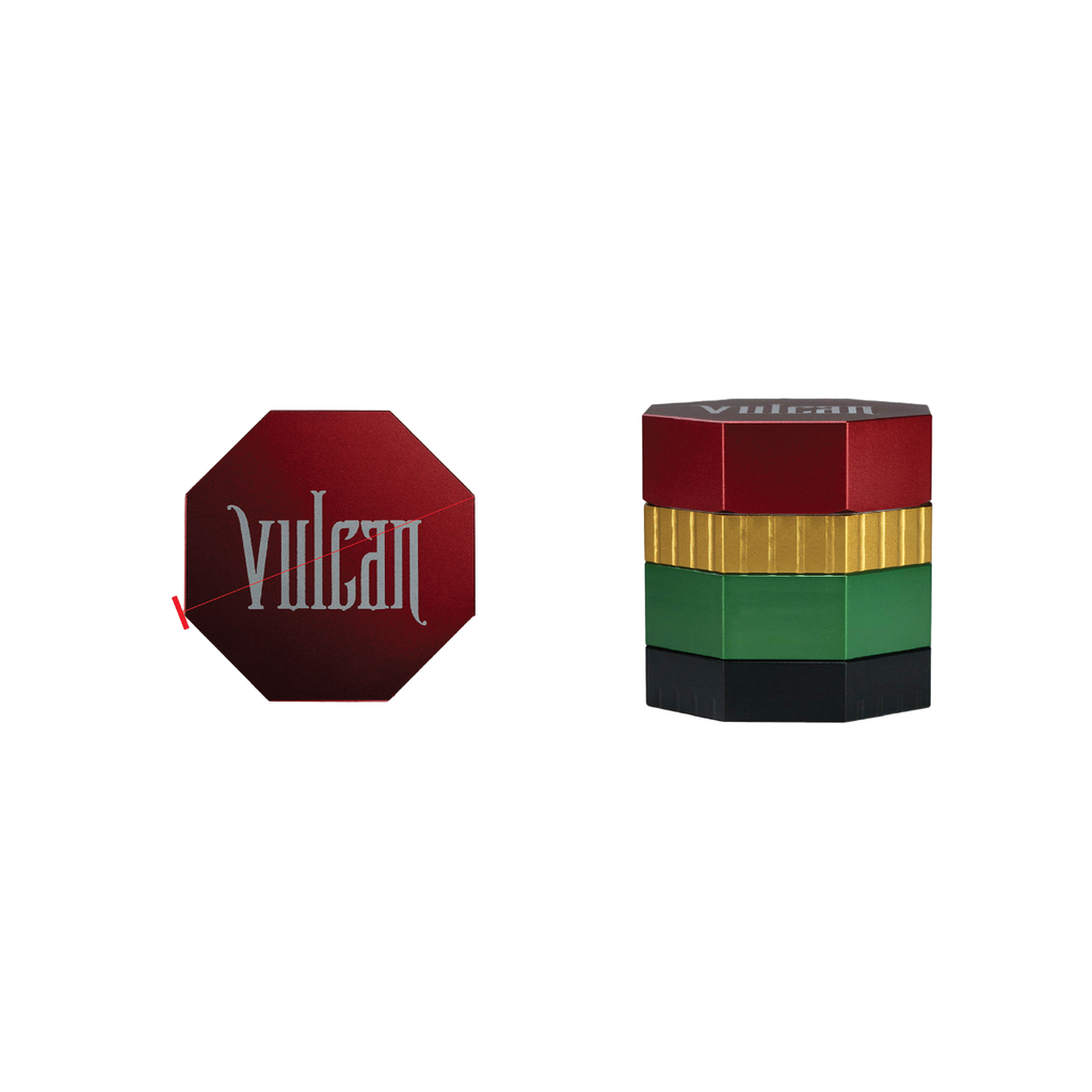 Vulcan Grinder 4pc - 46mm - Rasta