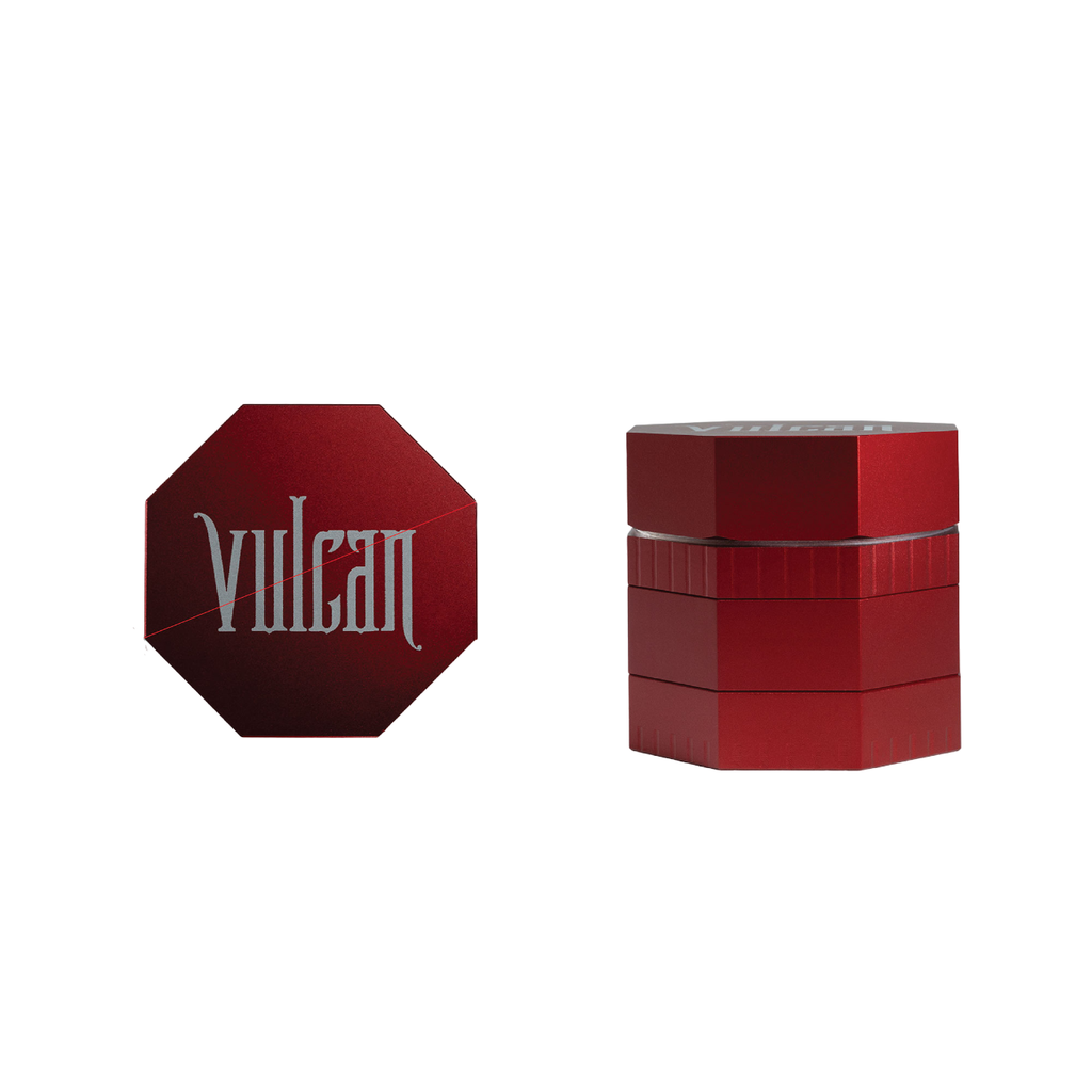 Vulcan Grinder 4pc - 56mm - Red