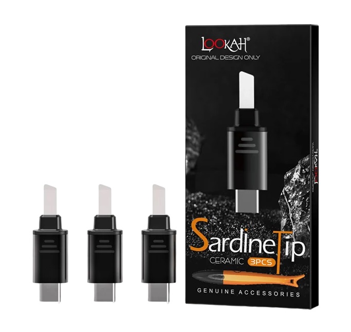 Lookah - Sardine Ceramic Tip - 3 pcs