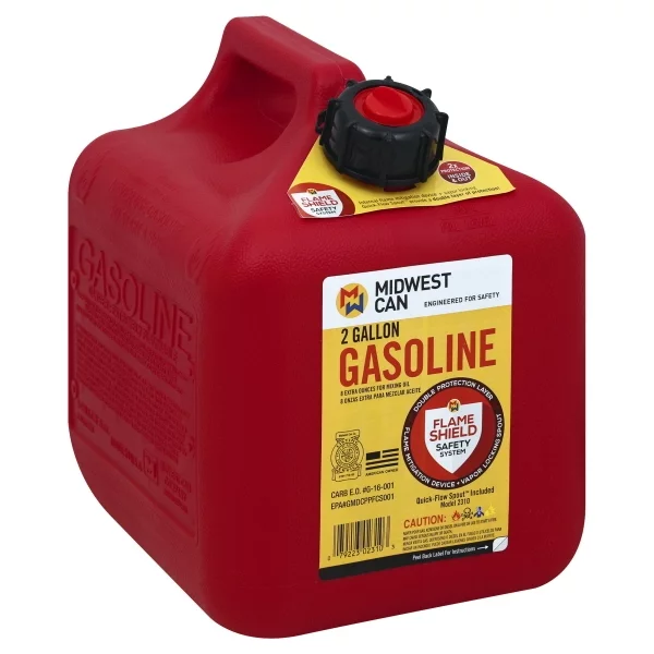 Midwest Can - 2 Gallon Gasoline Tank