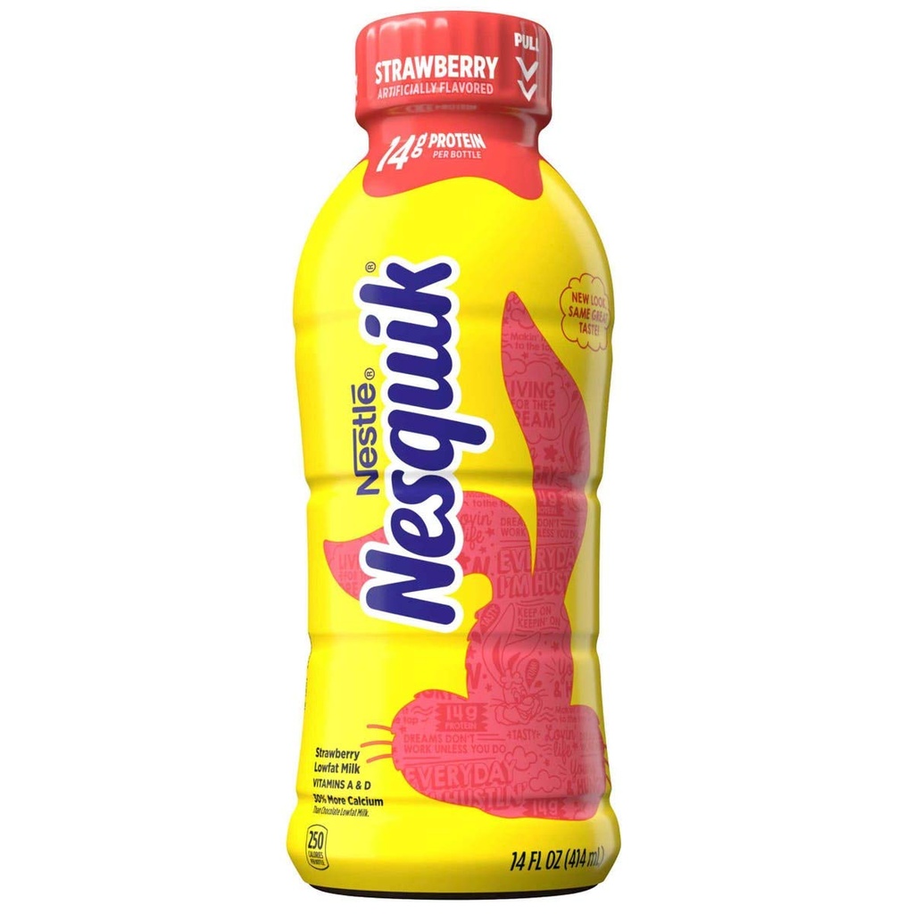 Strawberry - Nesquik Storage Can