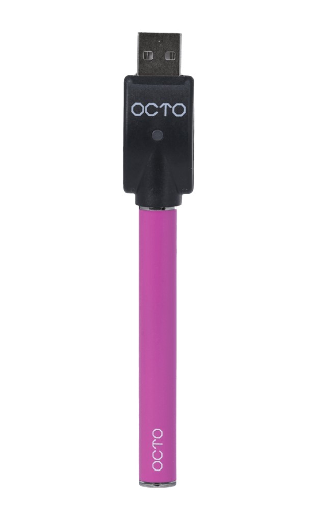 OCTO - Auto Draw - Battery & USB Charger - Pink