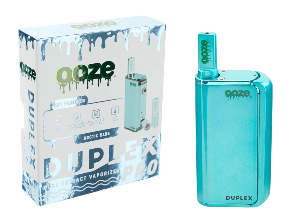 Ooze - Duplex - Dual Extract Vaporizer Pro - Arctic Blue