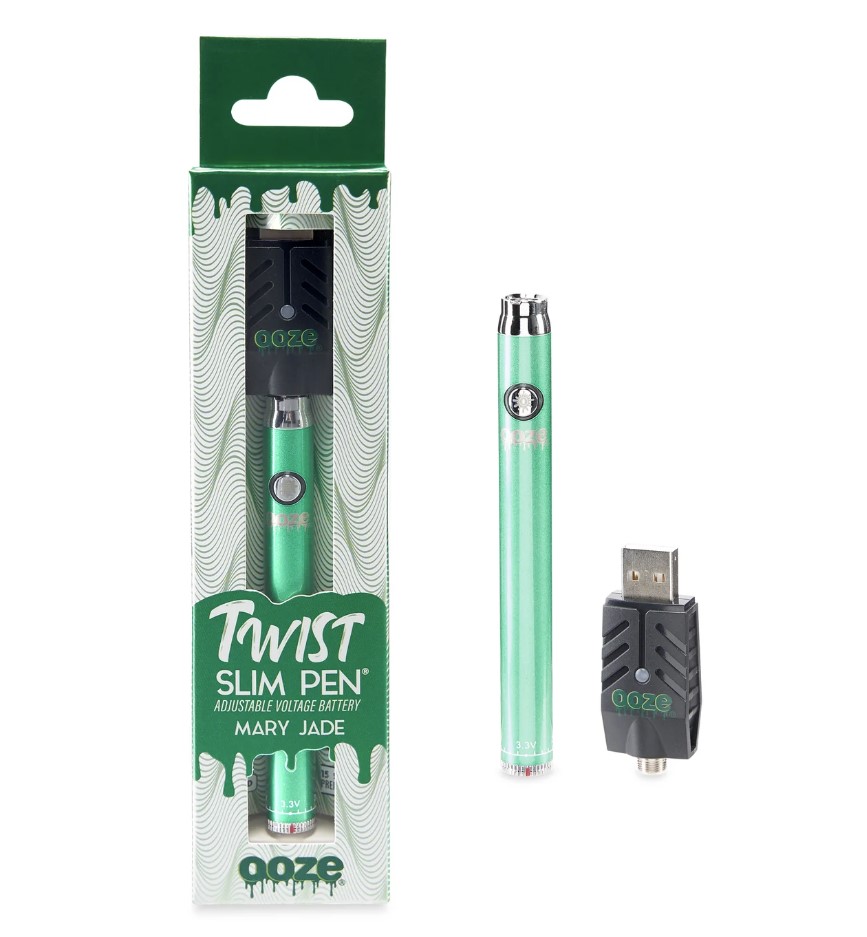 Ooze - Twist Slim Pen - 320 mAh Flex Temp Battery - Mary Jade