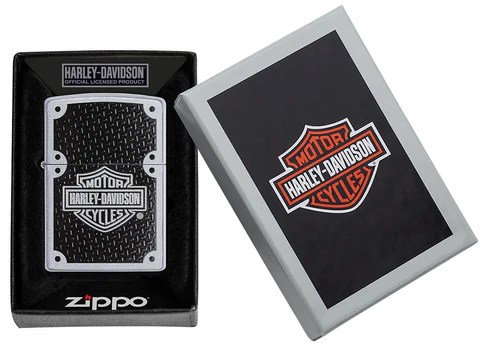 Zippo Lighter - Harley Davidson Carbon Fiber