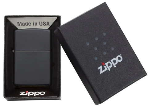 Zippo Lighter - Regular Black Matte