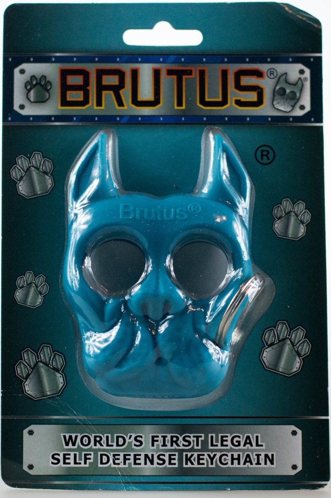 Brutus - Self-Defense Keychain - Blue