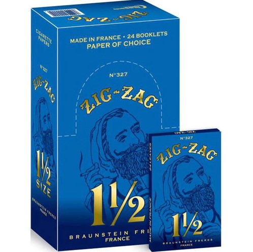 Zig - Zag - Blue Ultra Thin 1 1/2