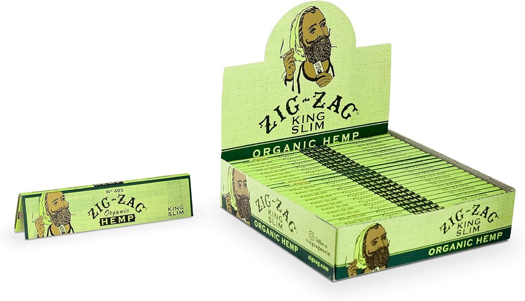 Zig-Zag - Organic Hemp - King Slim