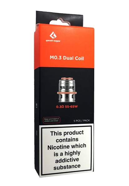 Geekvape - M 0.3Ω Dual Coil - 55-65W - 5PCS