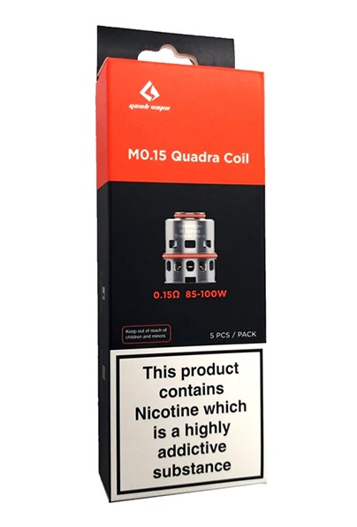 Geekvape - M Series - Quadra Coil - 0.15 OHM/85-100W - 5 PCS