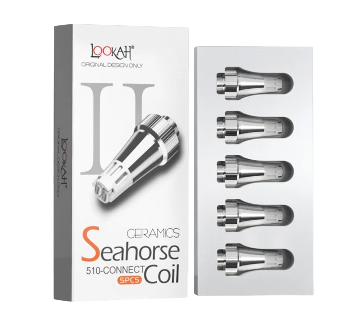 Lookah - Ceramics - Seahorse 510-Connect Coil - 5 Pcs