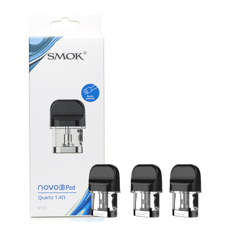 SMOK - Novo 2 - Quartz 1.4Ω Pod - 3PCS