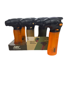 MK - Outdoor Windproof Lighter w/Slip Guard - 9pc/Tray