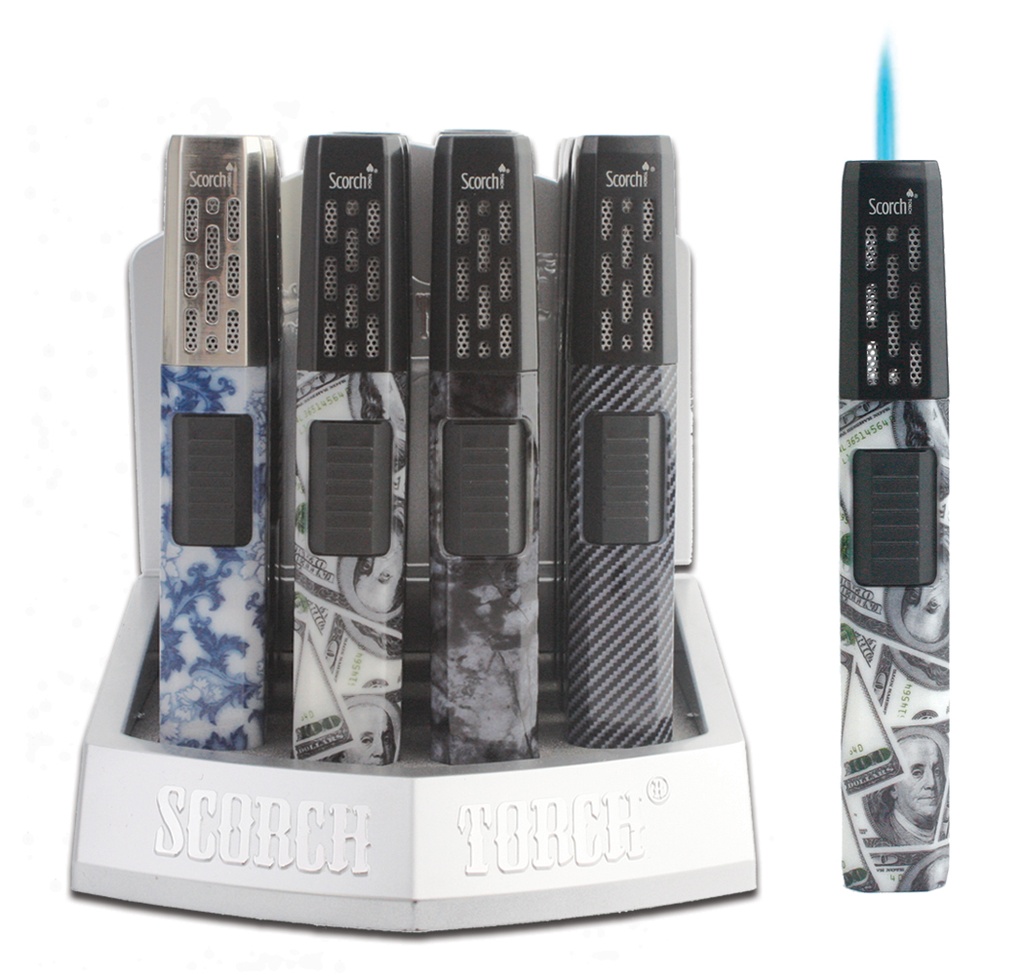 Scorch Torch - Maximus Pencil Torch - Assorted Designs - 9 CT