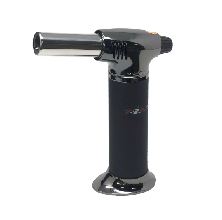 Zeus Mini Jumbo Butane Torch - Black