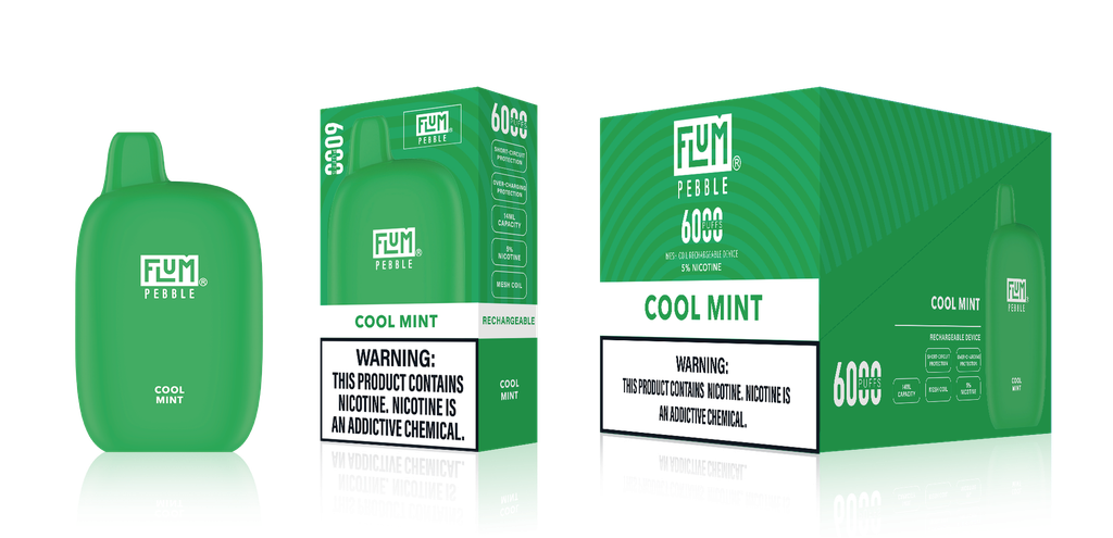 Flum - Pebble - 6000 - Cool Mint