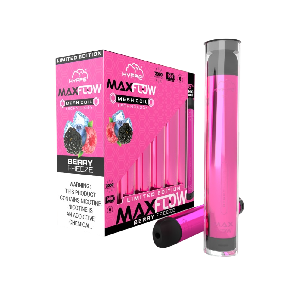 Hyppe Max Flow - 2000 Puffs - Berry Freeze