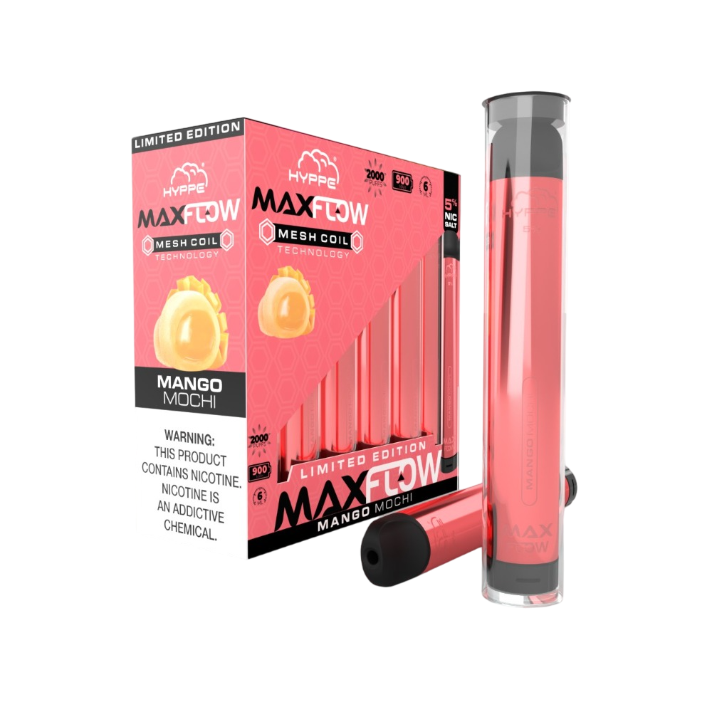 Hyppe Max Flow - 2000 Puffs - Mango Mochi