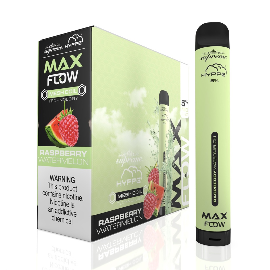 Hyppe Max Flow - 2000 Puffs - Raspberry Watermelon