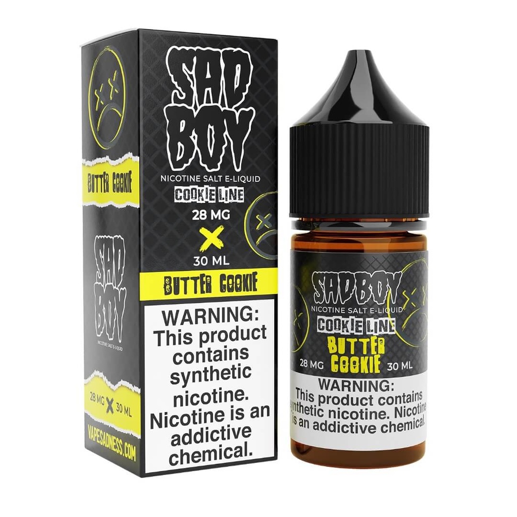 Sad Boy - Cookie Line - Butter Cookie - 28mg x 30ml