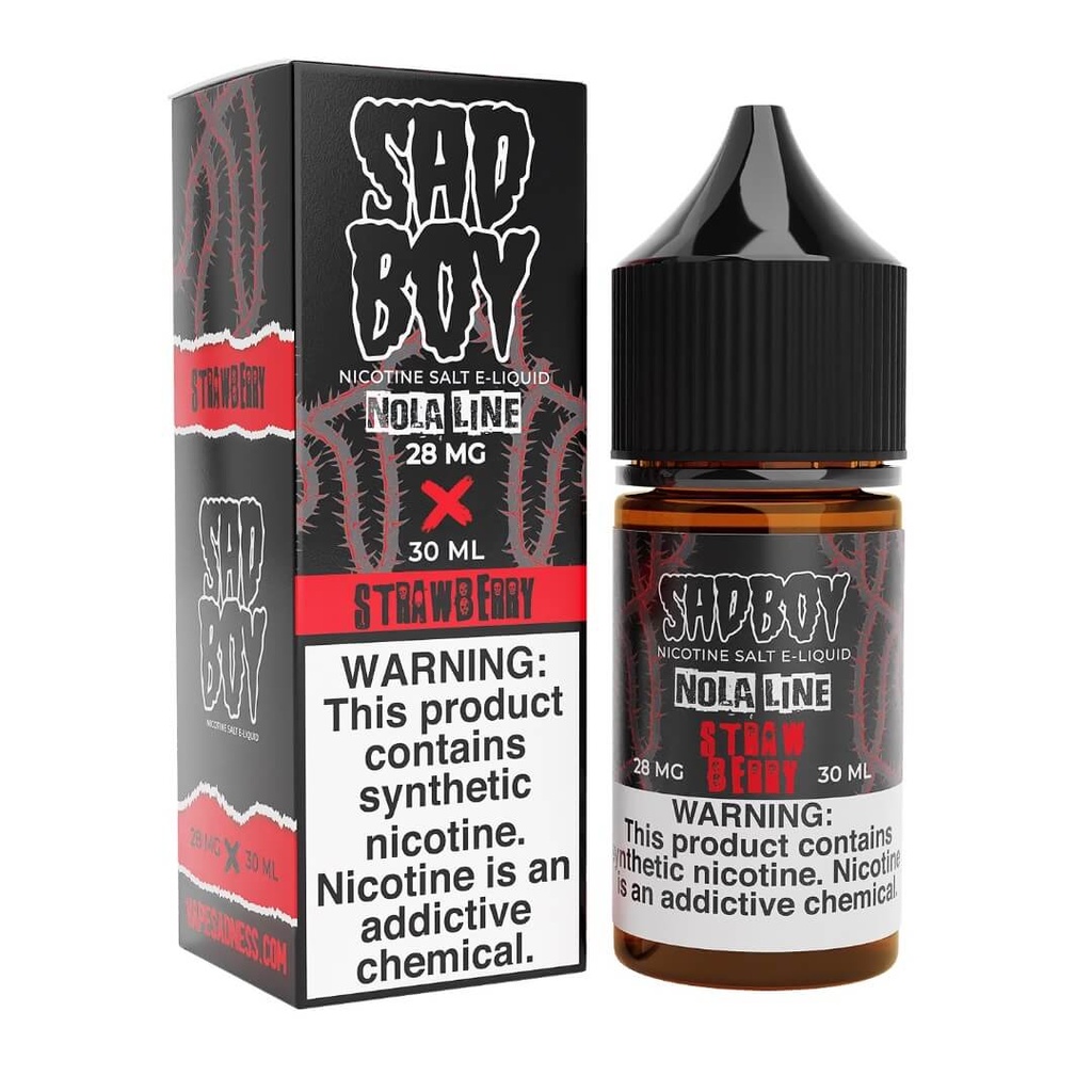 Sad Boy - Nola Line - Strawberry - 28mg x 30ml