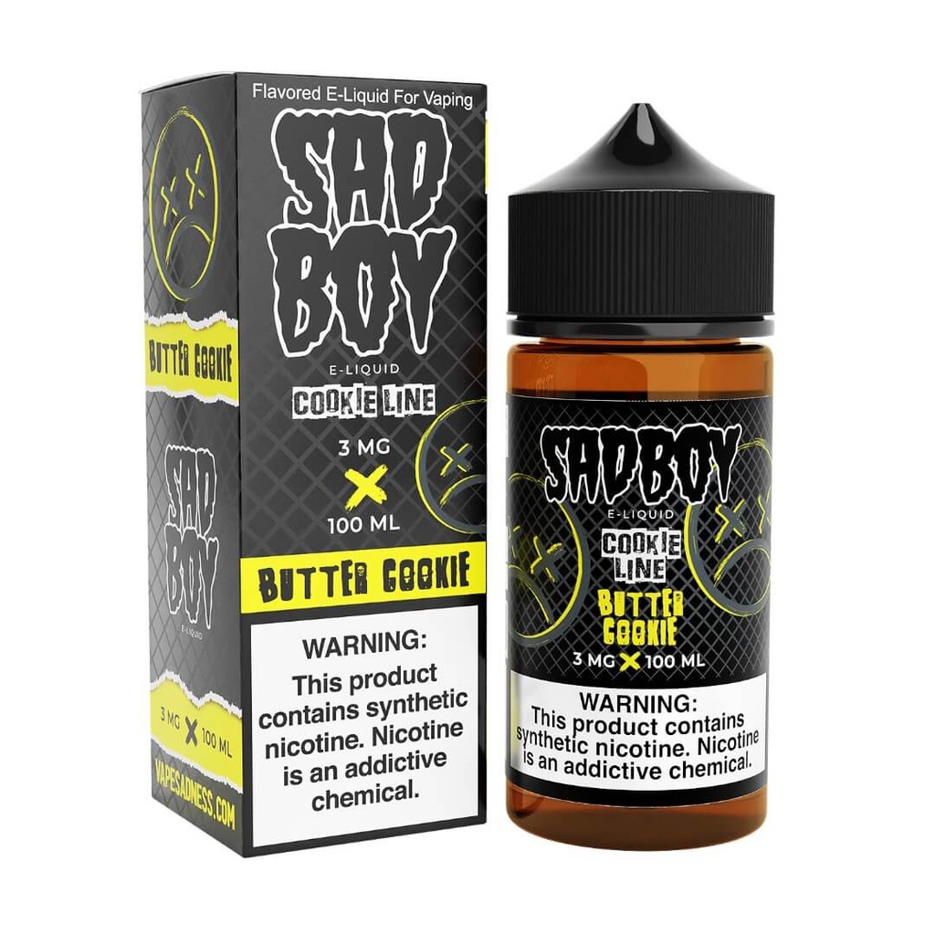 Sad Boy - Cookie Line - Butter Cookie - 3mg x 100ml