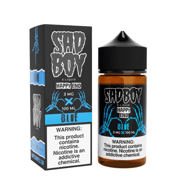 Sad Boy - Happy End - Blue - 3mg x 100ml