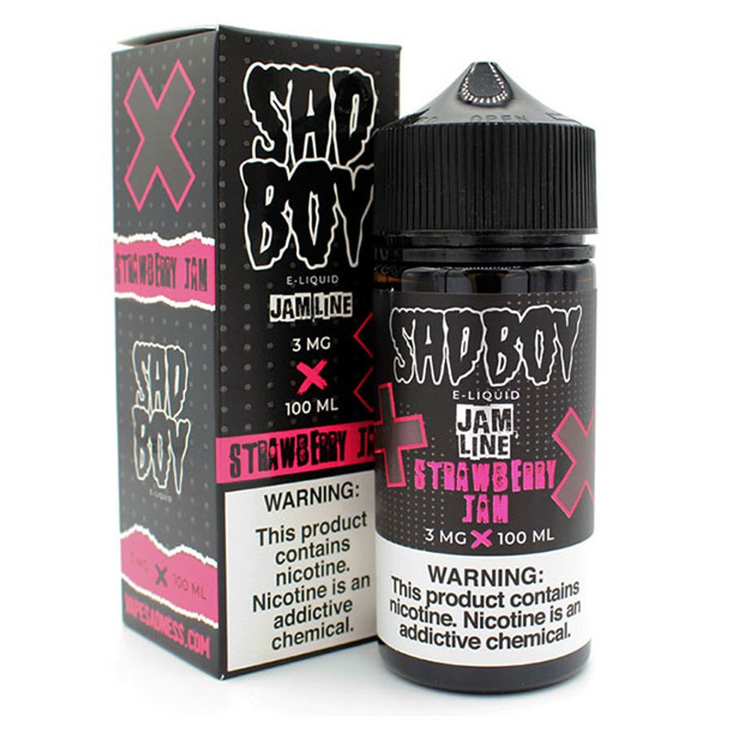 Sad Boy - Jam Line - Strawberry Jam - 6mg x 100ml