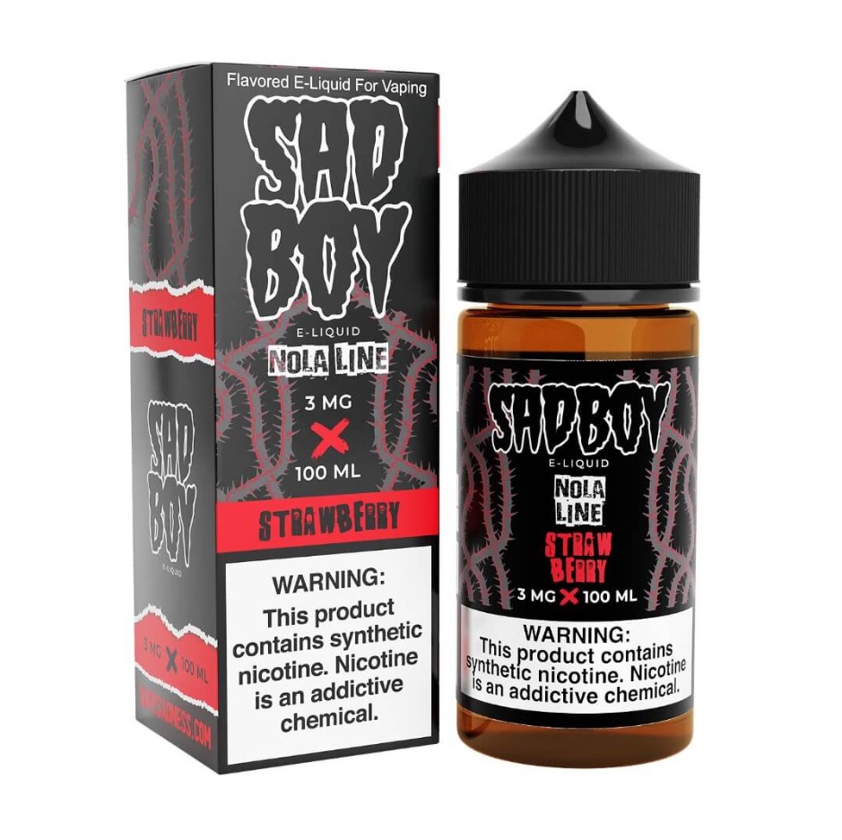 Sad Boy - Nola Line - Strawberry - 6mg x 100ml